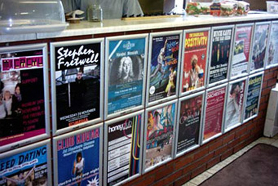 Brighton poster distribution site